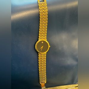 Movado gold men’s watch - estate sale